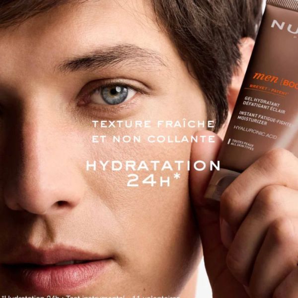 Nuxe Men [BOOST]³ gel hydratant défatigant éclair 50ml