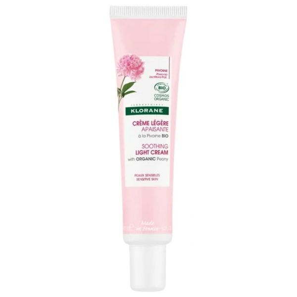 Crème Légère Apaisante à la Pivoine Bio 40 ml