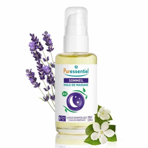 Puressentiel huile massage détente lavande & néroli 100ml