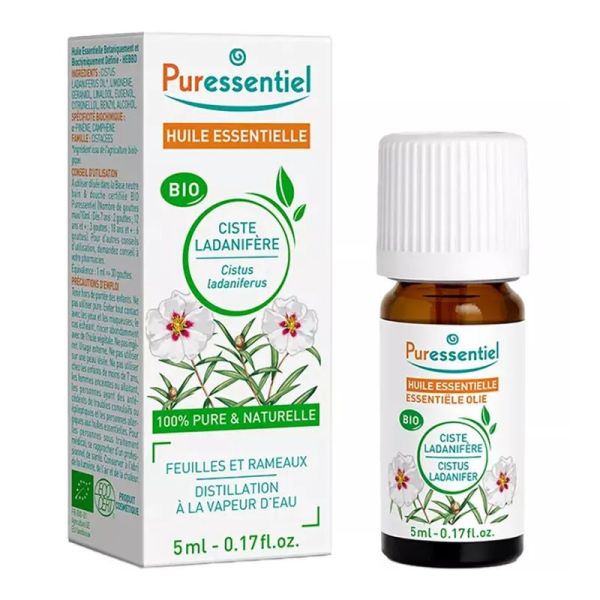 Puressentiel Huile Essentielle Bio Ciste Ladanifère 5 ml