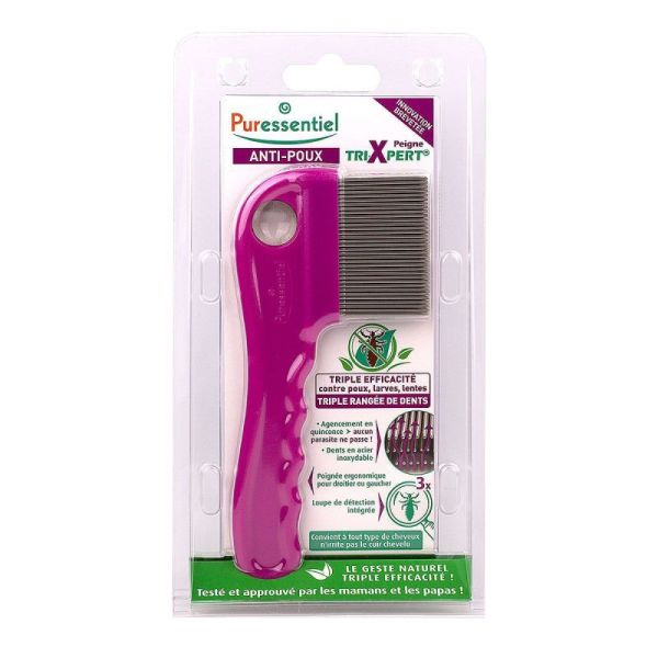 Puressentiel peigne anti-poux tri-Xpert