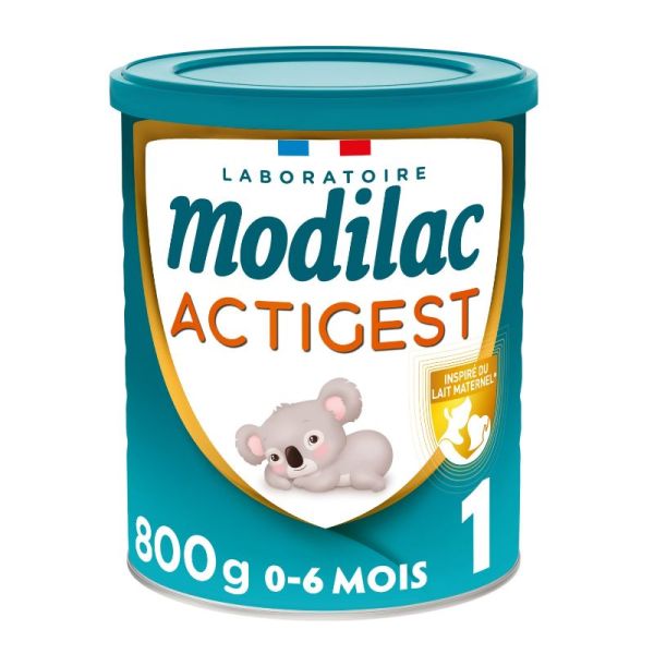 Modilac Actigest Formule Epaissie Lait 1er Age 800g