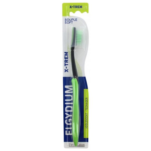 Elgydium X-TREM adolescent brosse à dents souple