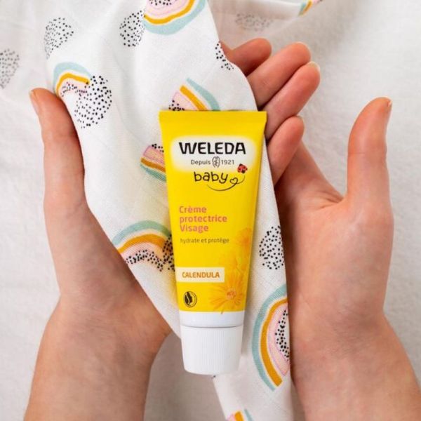 Weleda Baby crème protectrice au calendula visage bébé 50ml