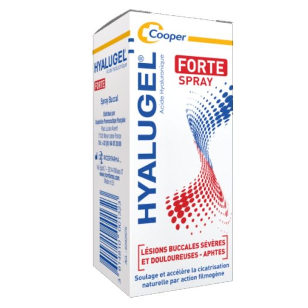 Hyalugel Forte spray lésions buccales 20ml
