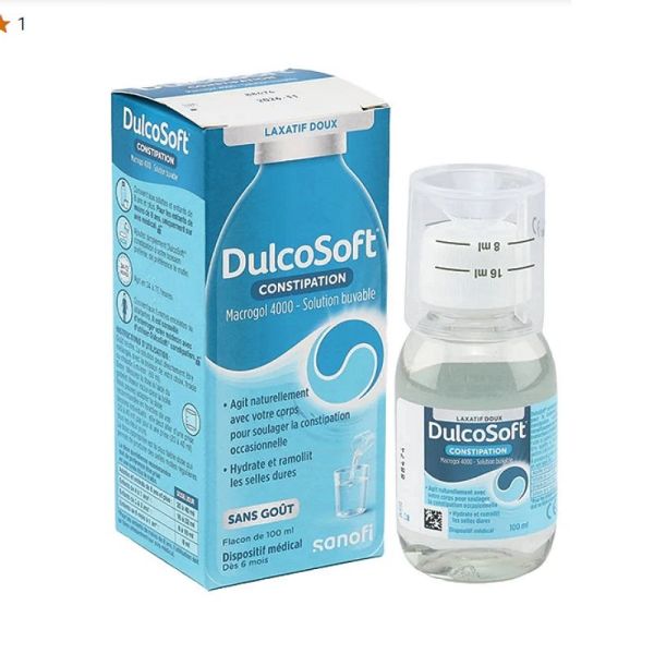 DulcoSoft constipation macrogol 4000 100ml