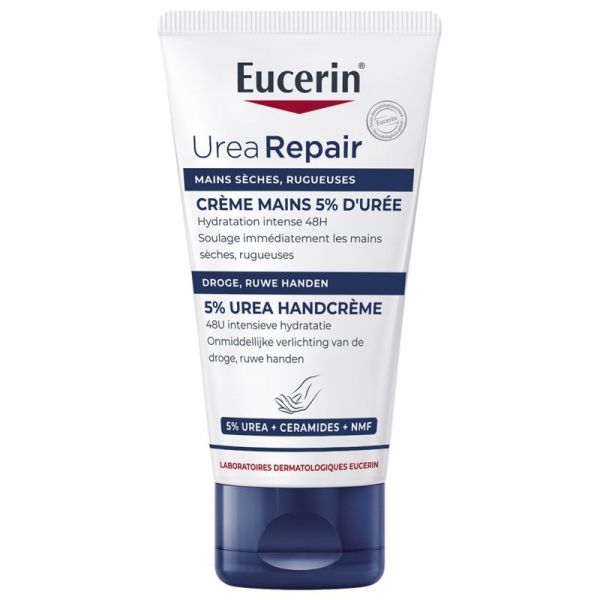 Eucerin UreaRepair PLUS Crème Mains 5% d'Urée 75 ml