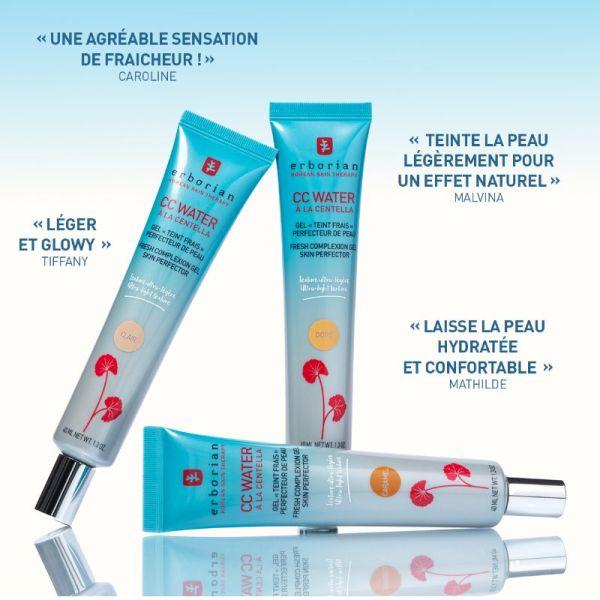Erborian CC crème Water  teinte clair 15ml