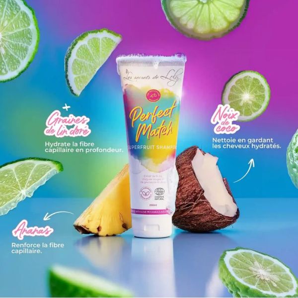 Les Secrets de Loly Perfect Match shampooing Superfruit 250ml