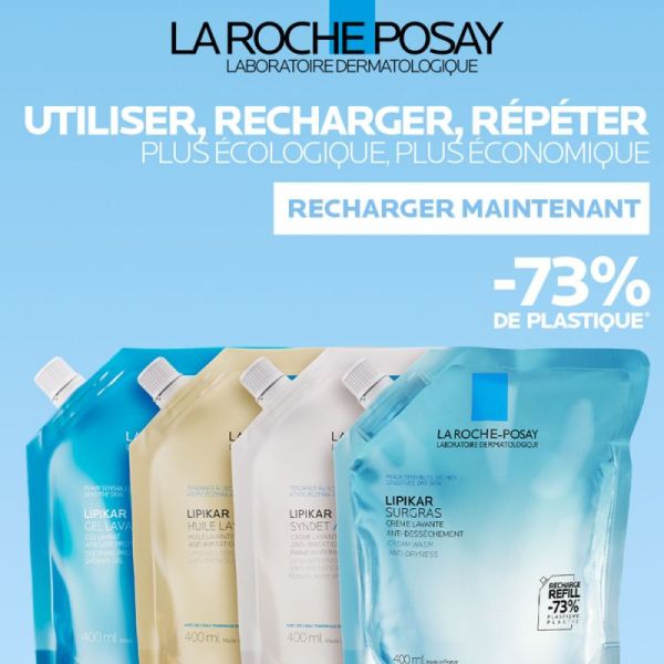 Roche Posay Lipikar Syndet AP+ recharge crème lavante relipidante 400ml