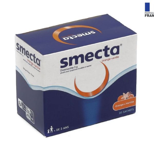 Smecta sachet Orange Vanille 30 sachets