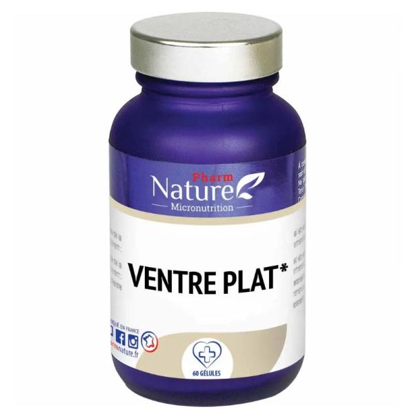 Pharm Nature Micronutrition Ventre plat 60 gélules