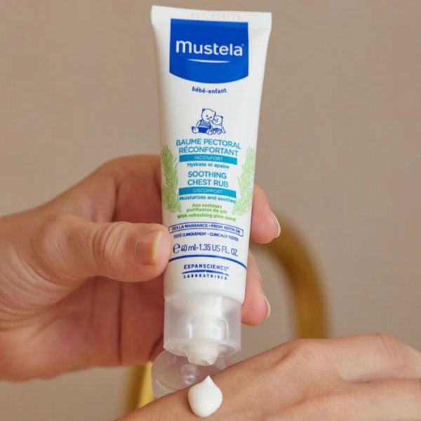Mustela baume pectoral réconfortant 40ml