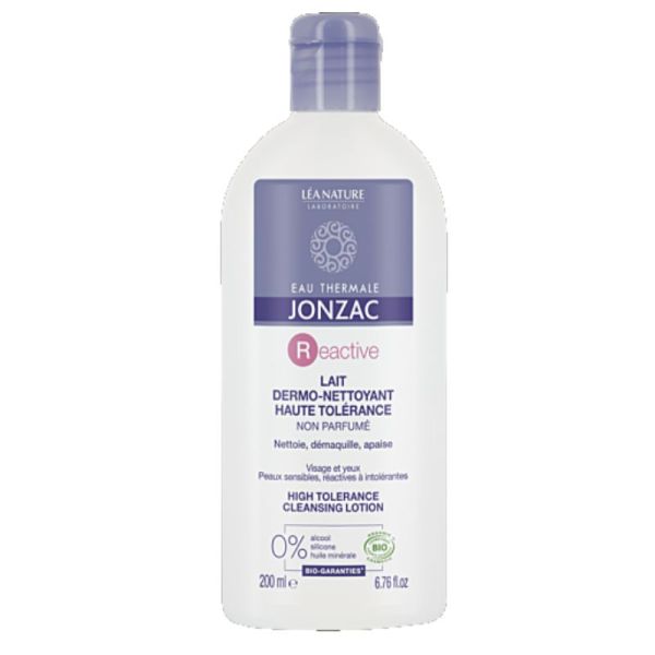 Eau de Jonzac Reactive Lait dermo-nettoyant 200 ml