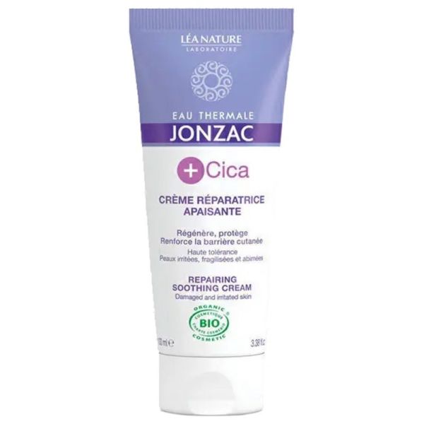 Eau de Jonzac +Cica Crème Réparatrice Apaisante Bio 100 ml