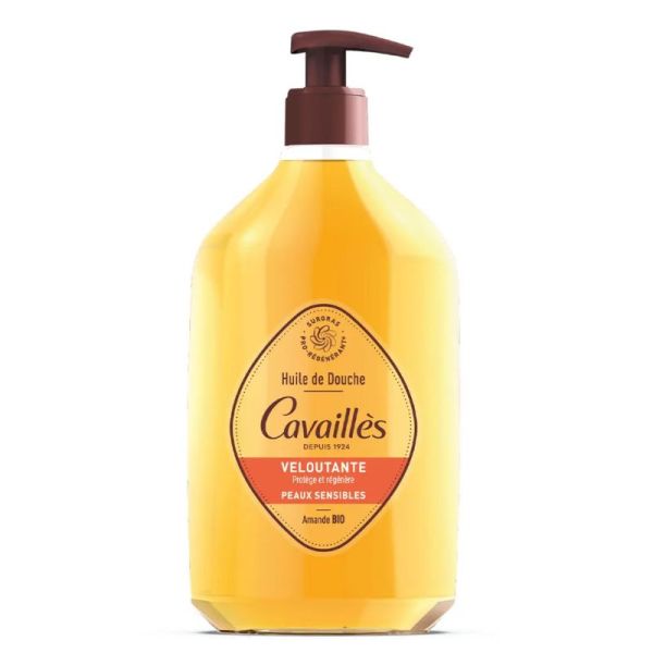 Cavaillès Huile de douche veloutante 750ml