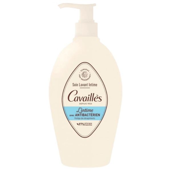 Cavaillès L'intime avec antibactérien soin lavant intime 500ml