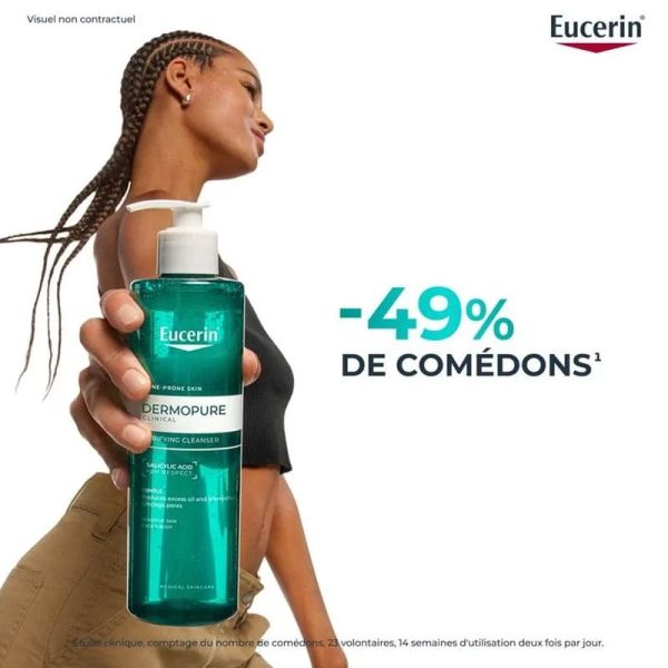 Eucerin DermoPure Clinical gel nettoyant 400ml