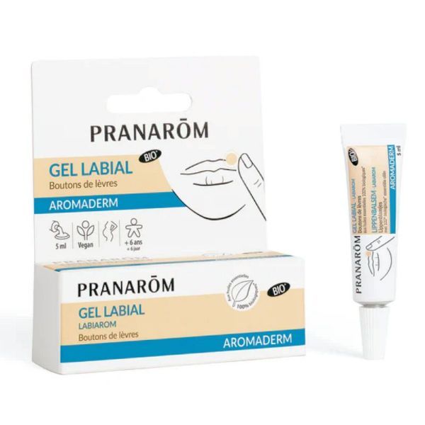 Pranarôm Aromaderm Labiarom gel labial 5ml