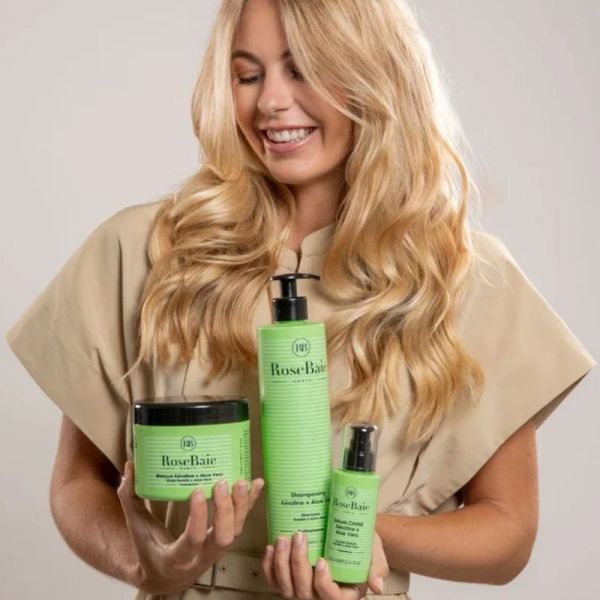 Rosebaie masque Aloe vera & kératine purification & hydratation 500ml