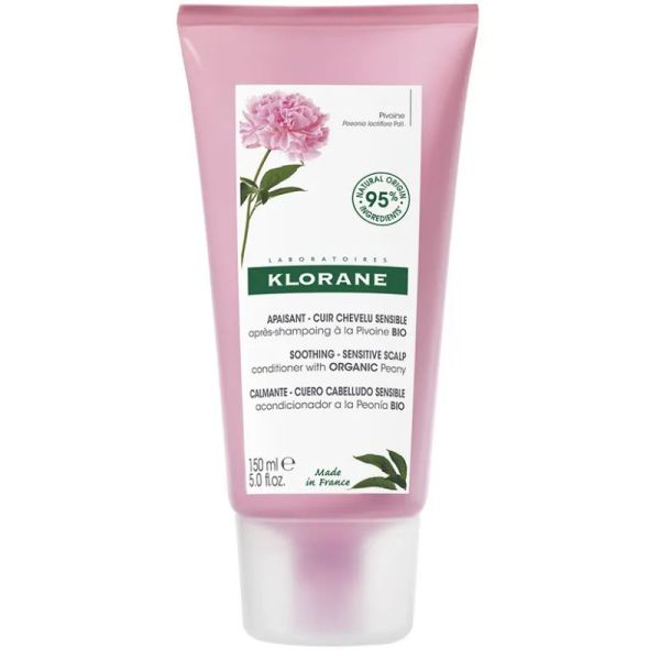 Apaisant Cuir Chevelu Sensible Après-Shampoing à la Pivoine 150 ml
