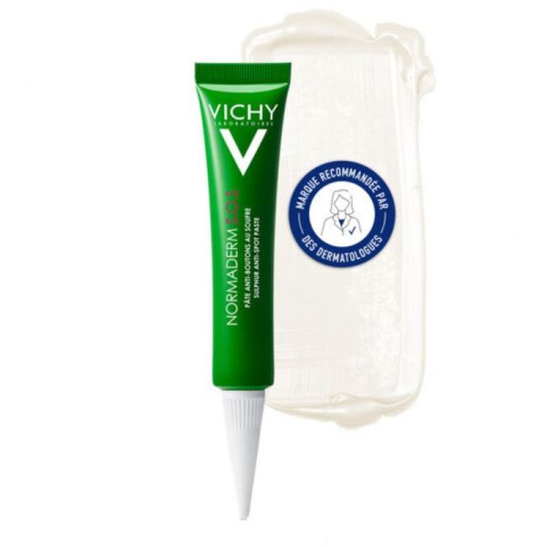 Vichy Normaderm s.o.s. pâte anti boutons au soufre 20ml
