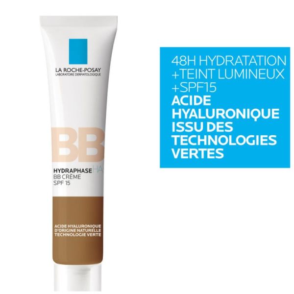 Roche Posay Hydraphase HA BB crème SPF15 teinte foncée 40ml