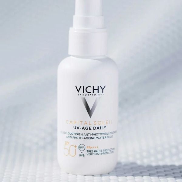 Vichy Capital Soleil UV-Age Daily fluide anti-photovieillissement SPF50+ visage SPF50+ 80ml