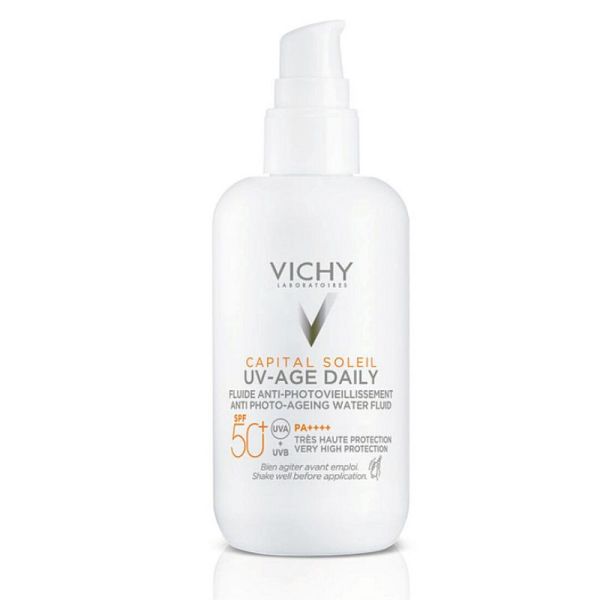 Vichy Capital Soleil UV-Age Daily fluide anti-photovieillissement SPF50+ visage SPF50+ 80ml