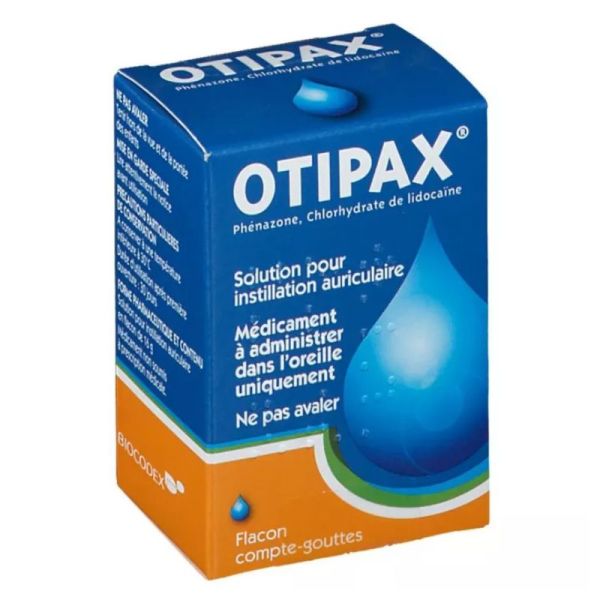 Biocodex Otipax solution instillation auriculaire 15ml