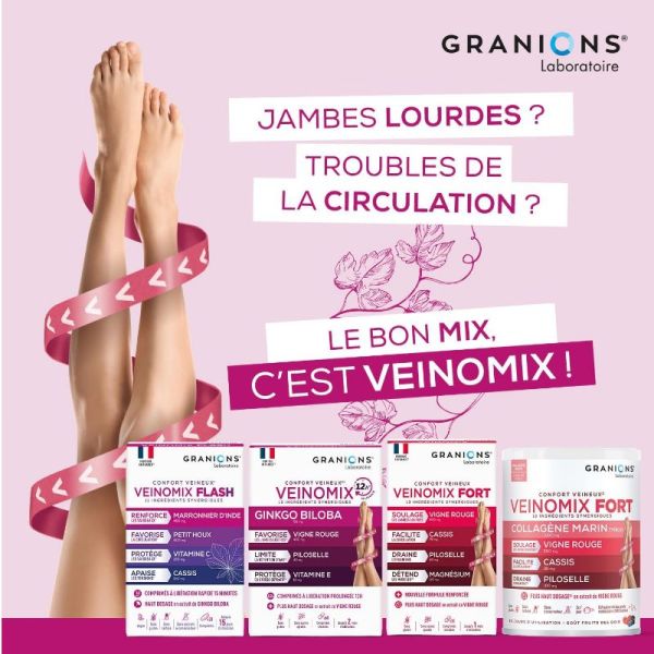 Granions Veinomix 60 comprimés