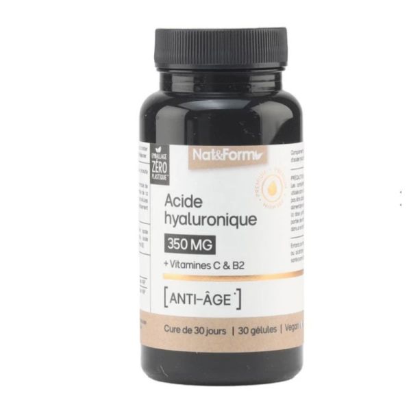 Nat&Form Acide hyaluronique 30 gélules