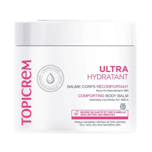 Topicrem Ultra Hydratant Baume Corps Réconfortant 380 ml