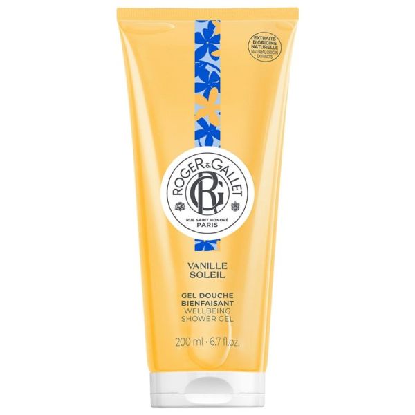 Roger & Gallet Vanille Soleil Gel Douche Bienfaisant 200 ml
