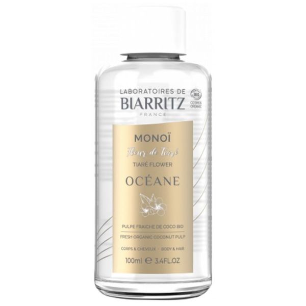 Laboratoires de Biarritz Océane monoï océane fleur de Tiaré Bio 100 ml