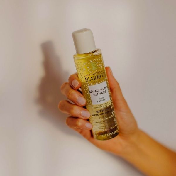 Laboratoires de Biarritz nettoyants démaquillant biphasé yeux sensibles & lèvres 125ml