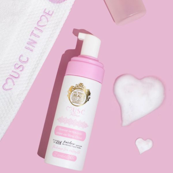 Musc Intime Musc Blanc mousse nettoyante 150ml