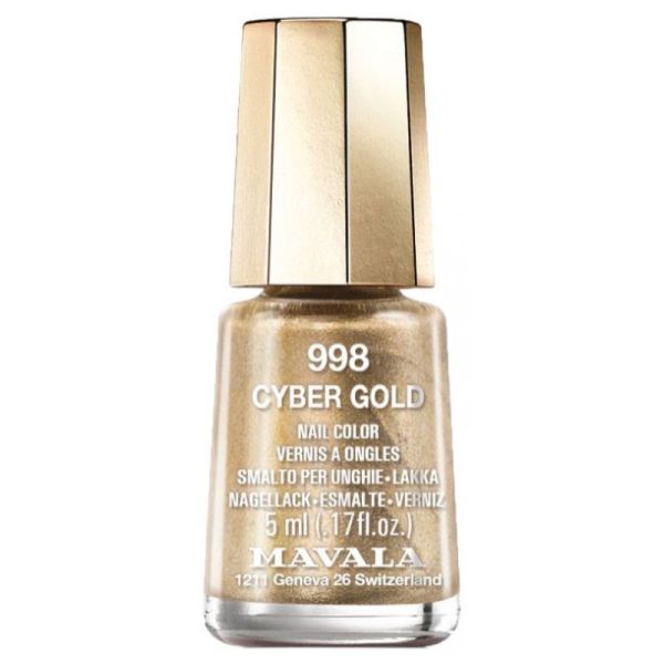Mavala Mini Color vernis à ongles Noël Cyber Gold 5ml