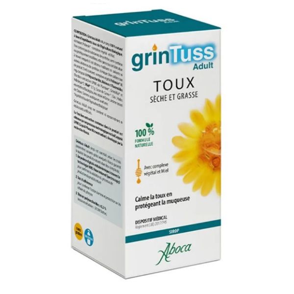 Aboca Grintuss toux sirop adulte 180g