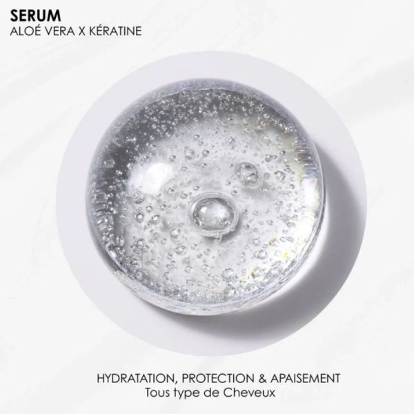 Rosebaie sérum aloe vera & kératine purification & hydratation 100ml