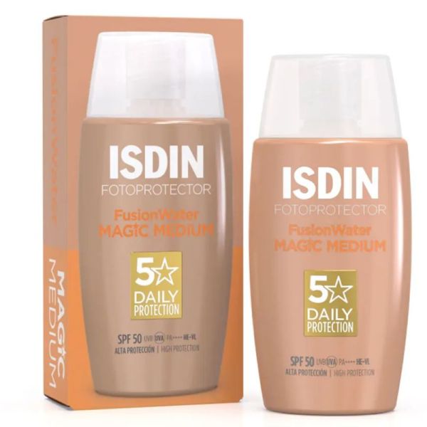 Isdin Fotoprotector Fusion Water Color SPF50 teinte Medium 50ml