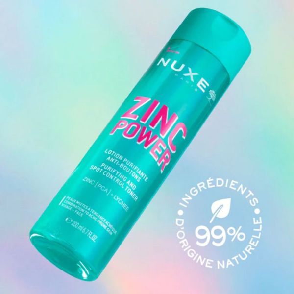 Nuxe Zinc Power lotion purifiante anti-boutons 200ml