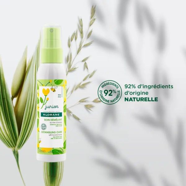 Klorane Junior soin démêlant au miel d’acacia spray 125ml