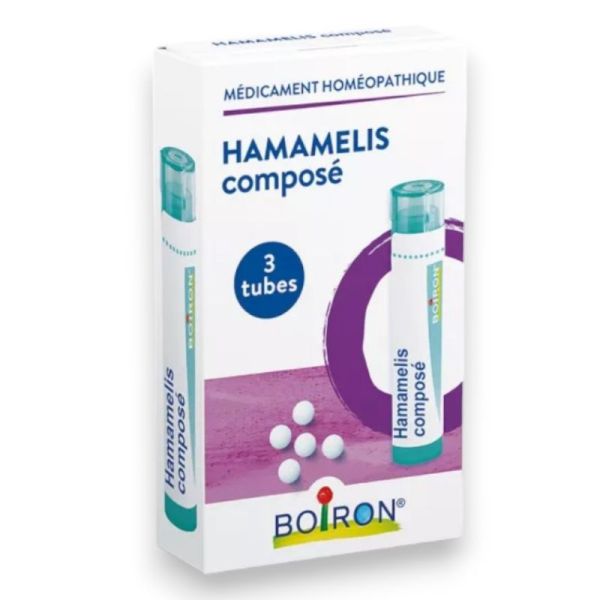 Boiron Hamamelis Composé Homéopack 3 Tubes Granules
