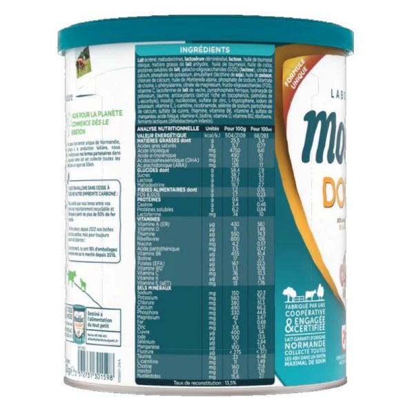 Modilac Doucea lait poudre 1er âge 0-6 mois 820g