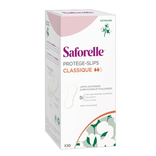 Saforelle 30 Protège-Slips Classiques