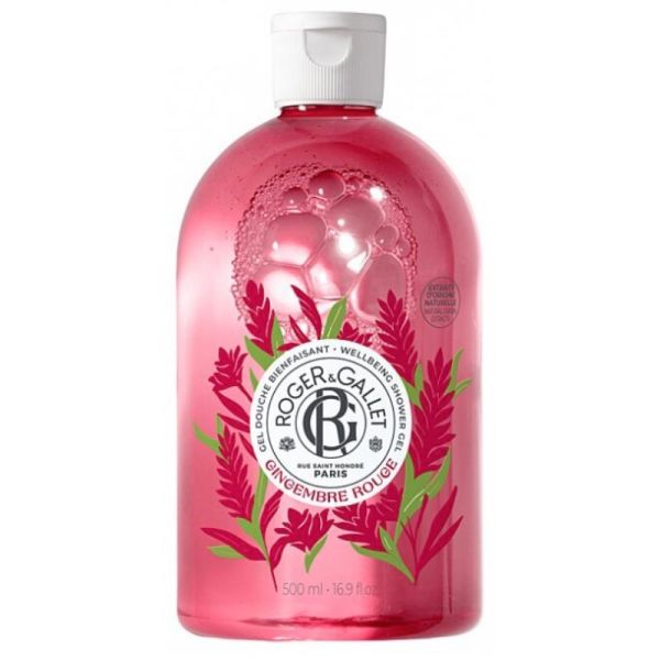 Roger & Gallet Gingembre Rouge Gel Douche Bienfaisant 500 ml