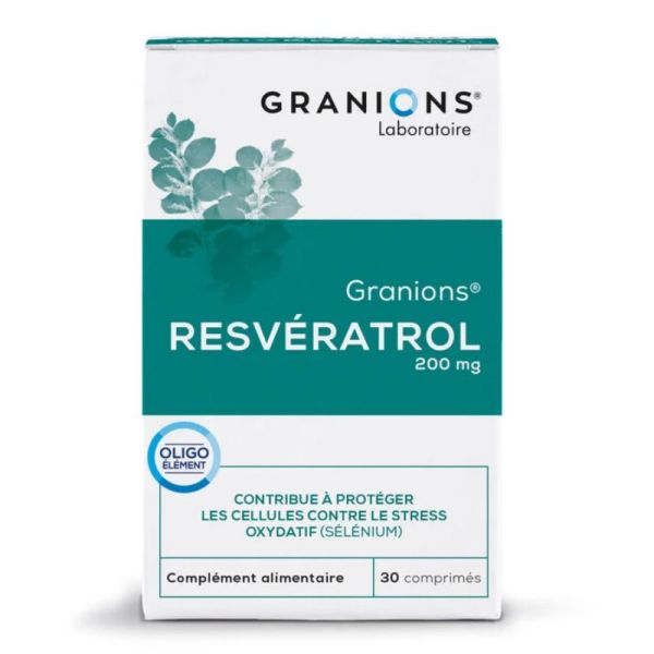 Granions Resvératrol 200 mg 30 Comprimés