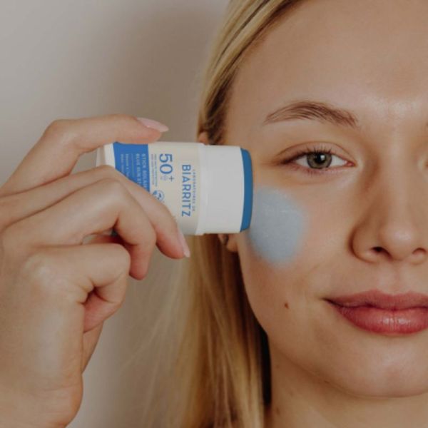 Laboratoires de Biarritz stick solaire SPF50+ Bleu Bio 12g