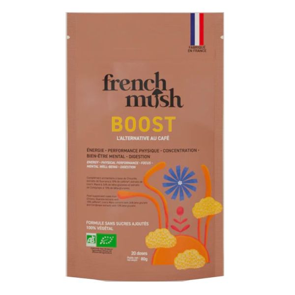 French Mush boisson Boost Bio alternative au café 80g